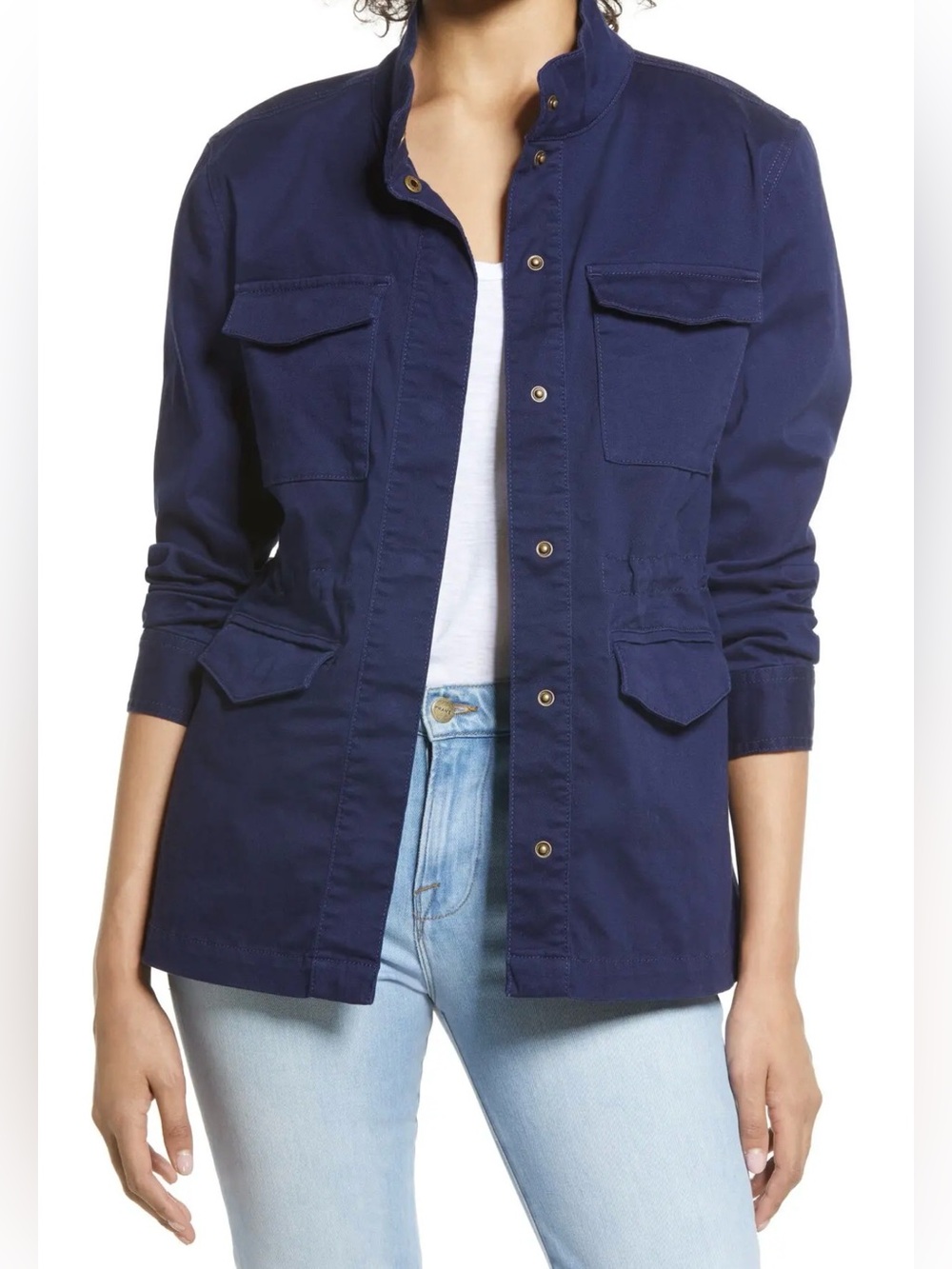 CASLON Navy Peacoat Jacket NWT Size XL